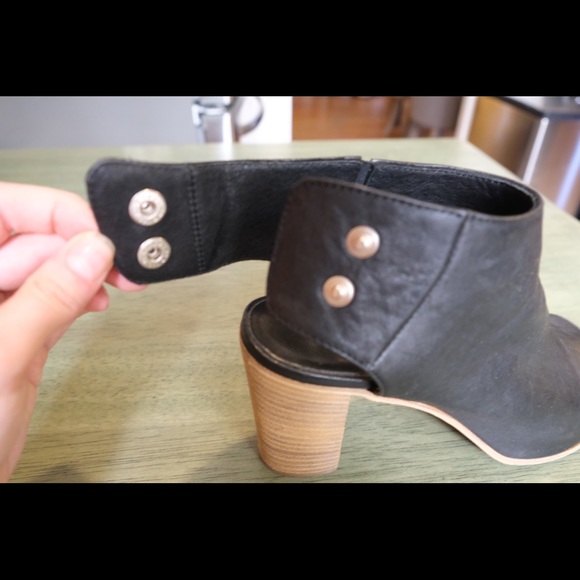 Steven by Steve Madden Slater Open Toe Bootie Heel - Picture 8 of 10